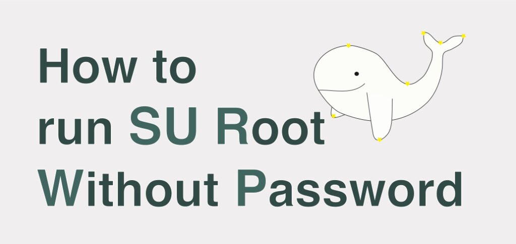 su command without pw